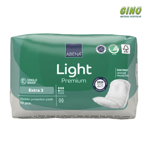 Absorvente Abena Abri-Light Extra com 10 unidades