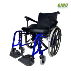 Cadeira de rodas Ágile Fat 44cm azul